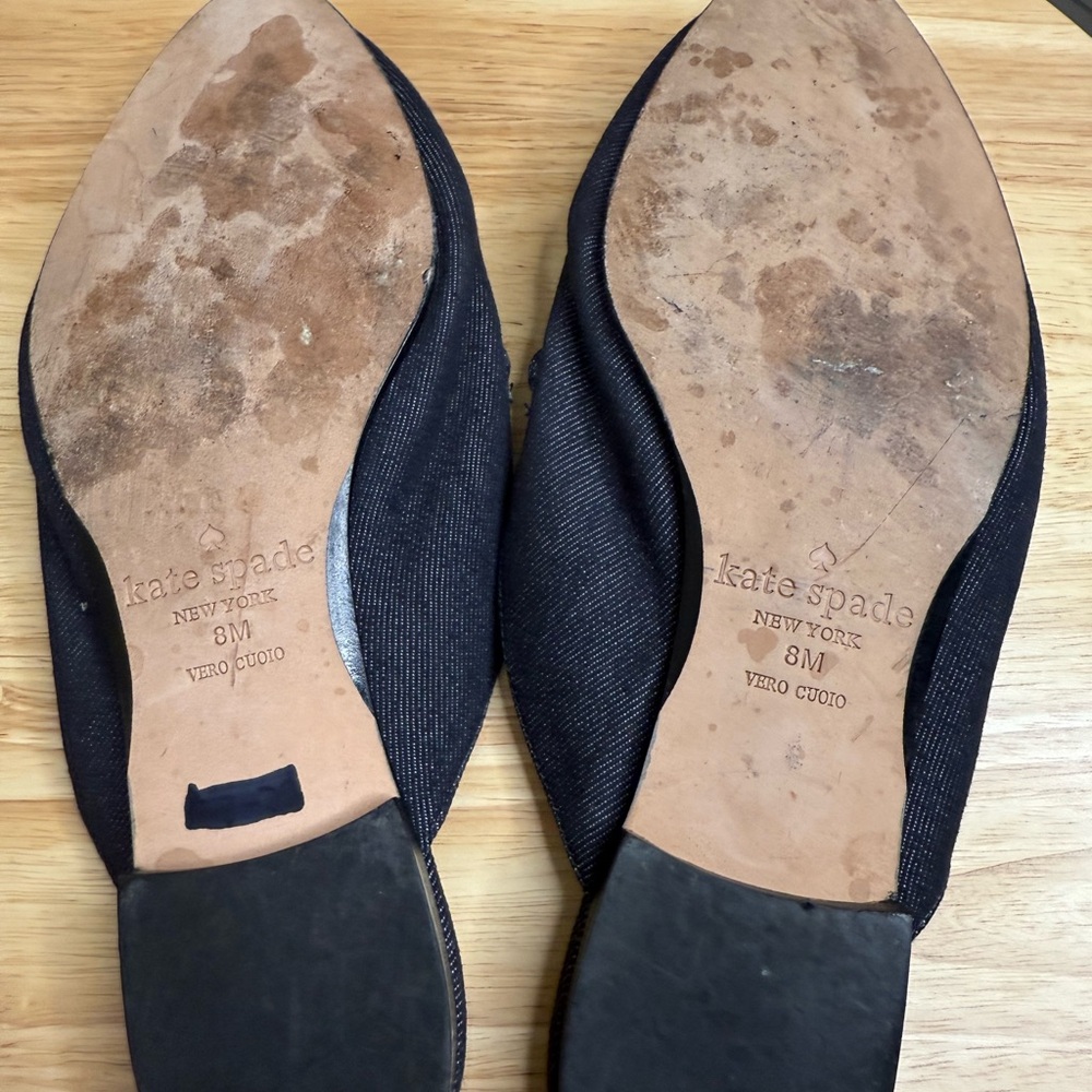 Kate Spade women’s  Canyon denim shoes - Picture 11 of 12